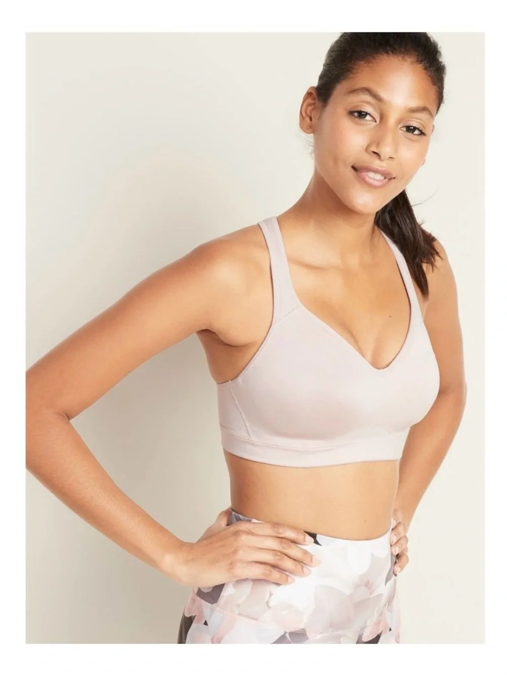 Old Navy Black Active Go Dry Molded Support Sports Bra 36C